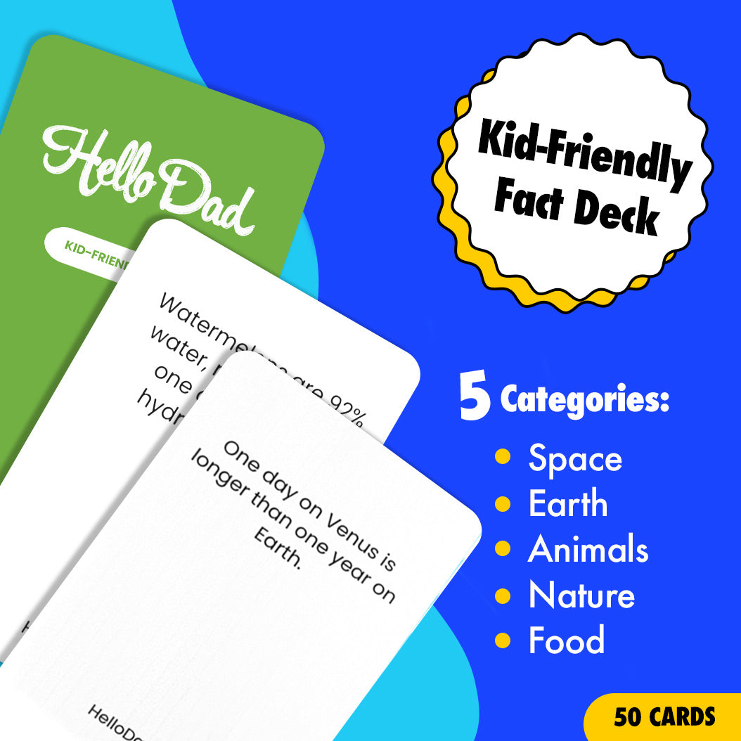 Kid-Friendly Facts Card Deck