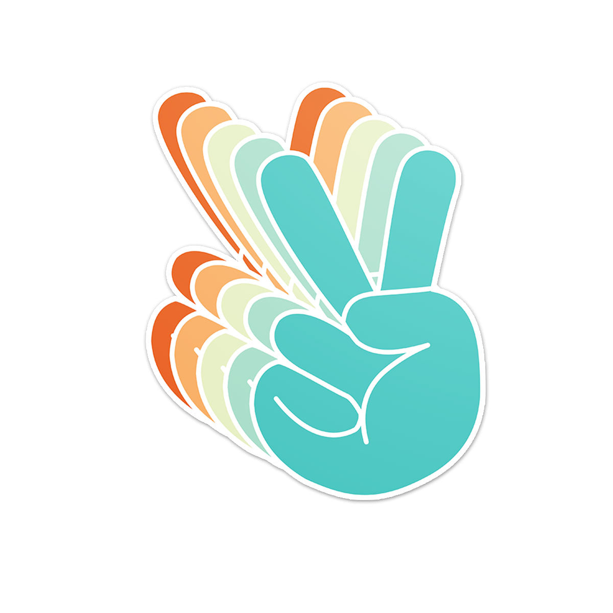 Peace Sign Sticker